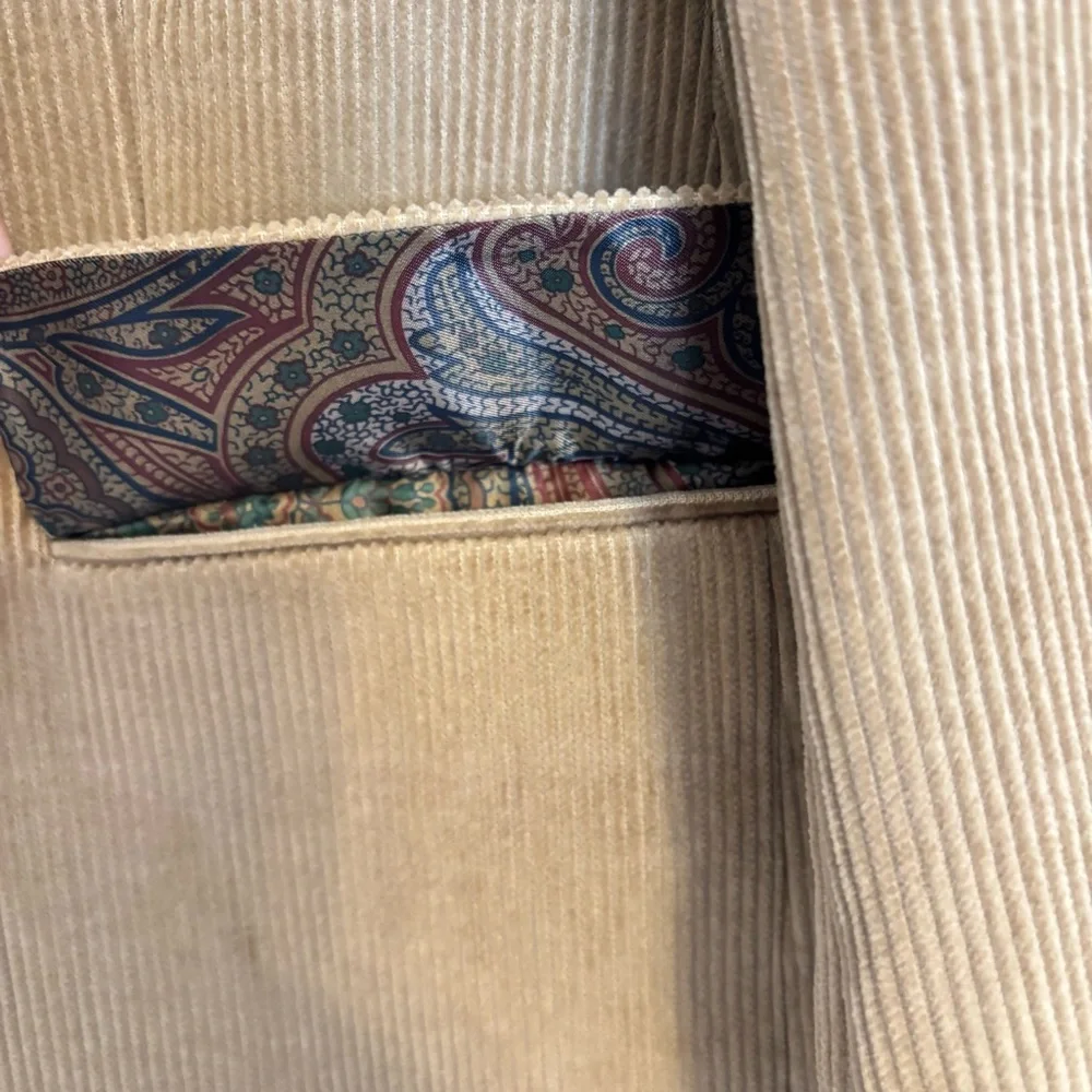 LAUREN RALPH LAUREN Men's Tan Blazer Cotton 40S/XL - Picture 13 of 14